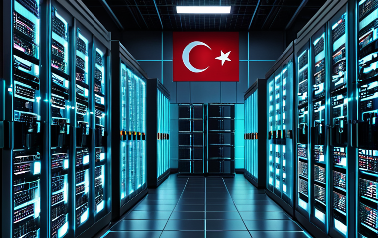 **
"A futuristic data center, glowing servers, AI brain graphic overlay. Focus on automated database optimization. Cyberpunk aesthetic, Turkish flag colors subtly incorporated."
**