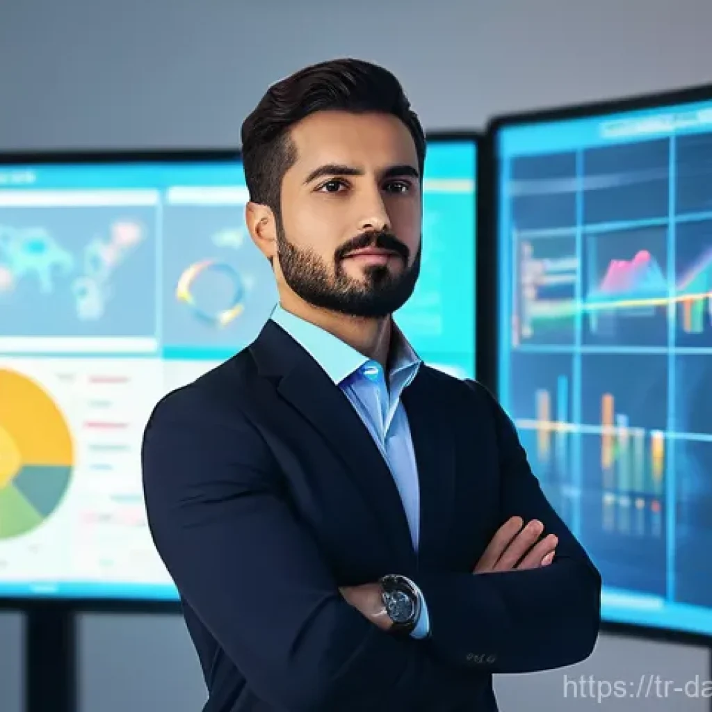 데이터베이스 유지보수 자동화 전략 - **Prompt:** A modern, professional DBA (Database Administrator), of Turkish descent, in a well-lit, ...