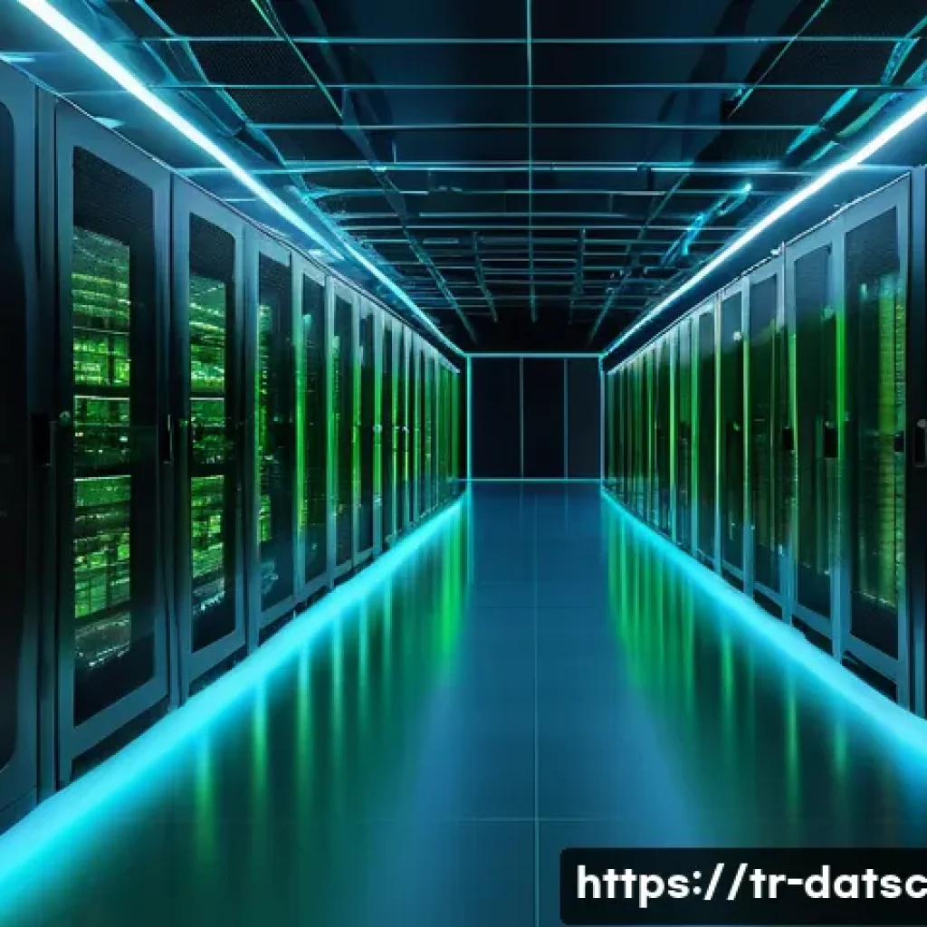 효율적인 데이터베이스 연결 관리 방법 - **Prompt for Connection Pooling:**
"A highly organized, futuristic data center interior, bathed ...