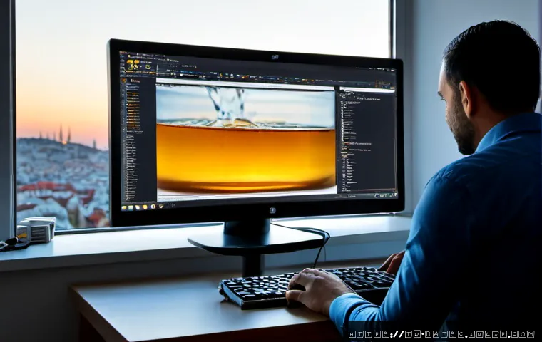 Home 17 SQL 쿼리 최적화를 위한 베스트 프랙티스 - Photorealistic modern database optimization workspace in Istanbul, Turkey, an experienced software e...