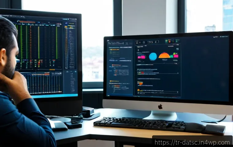최적의 커넥션 풀 설정 방법 - Photorealistic modern software engineering workspace in Istanbul, Turkish IT professional carefully ...